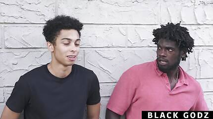 Black God Pounds A Newcomer’s TIght Asshole
