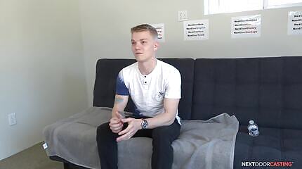 Fit, Amatuer Twink Kyle Brant's Gay Audition