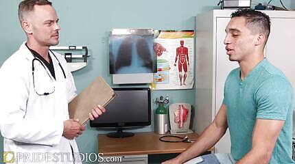 Doctor & Step Father Gives Oral Examination